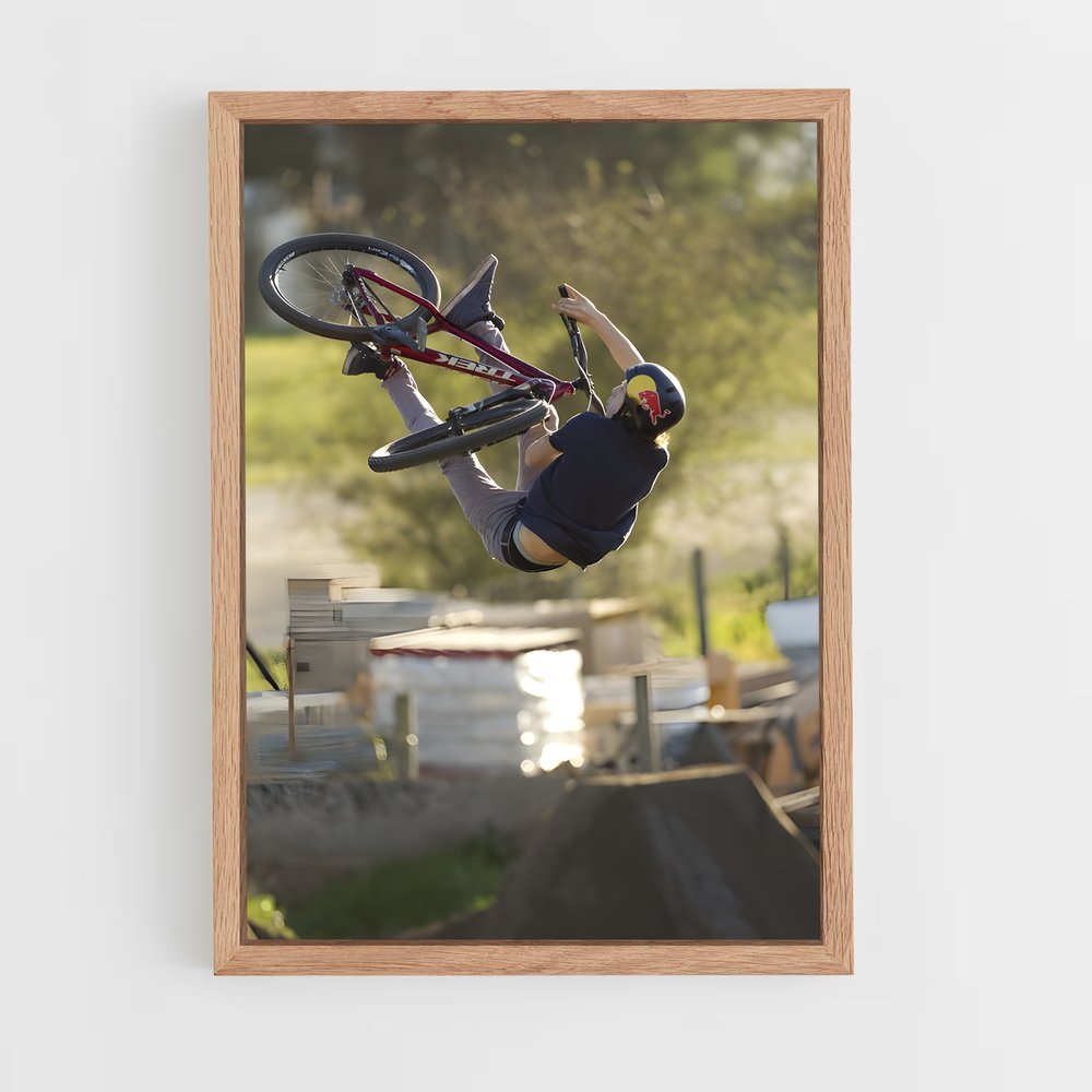 Poster Tricks et Passion – affiche Cyclisme (vue 4)